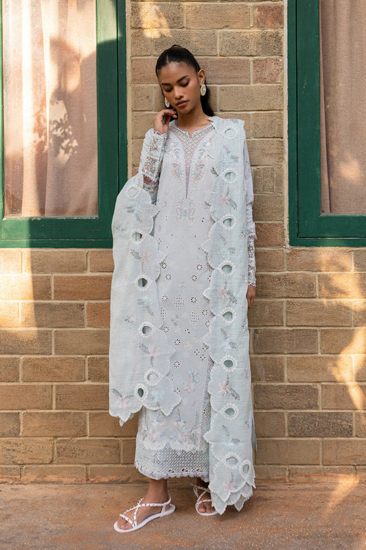 QALAMKAR : QLine Lawn 2025 - Lune-QM-16 Unstitched