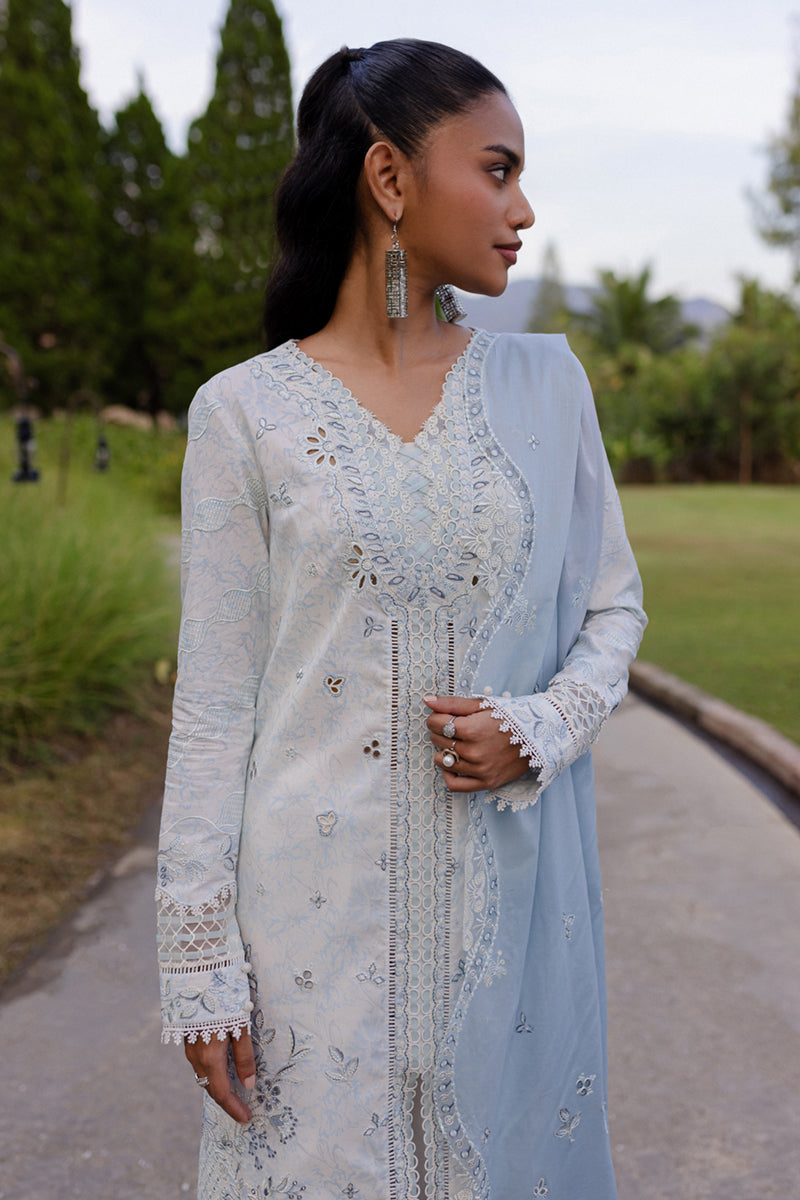 QALAMKAR : QLine Lawn 2025 - Kian-QM-07 Unstitched