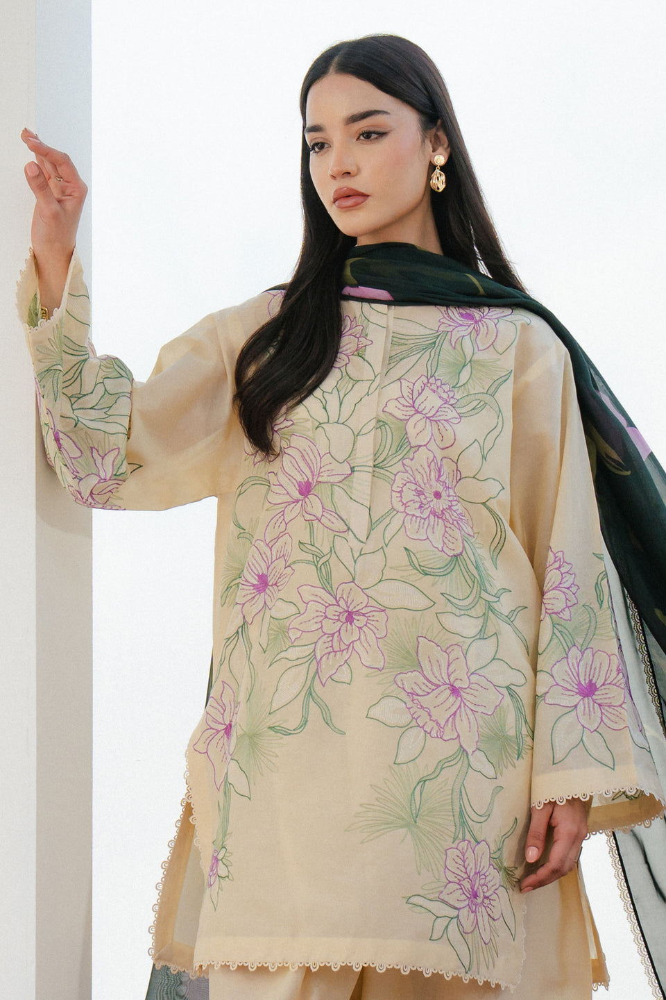 ZARA SHAHJAHAN : COCO Lawn 2025 - Bloom-1B