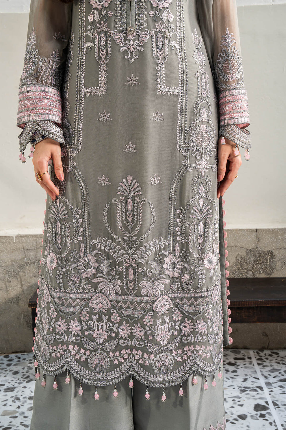 IMROZIA | Noor Jahan Chiffon '24 | Noor I-200 Unstitched