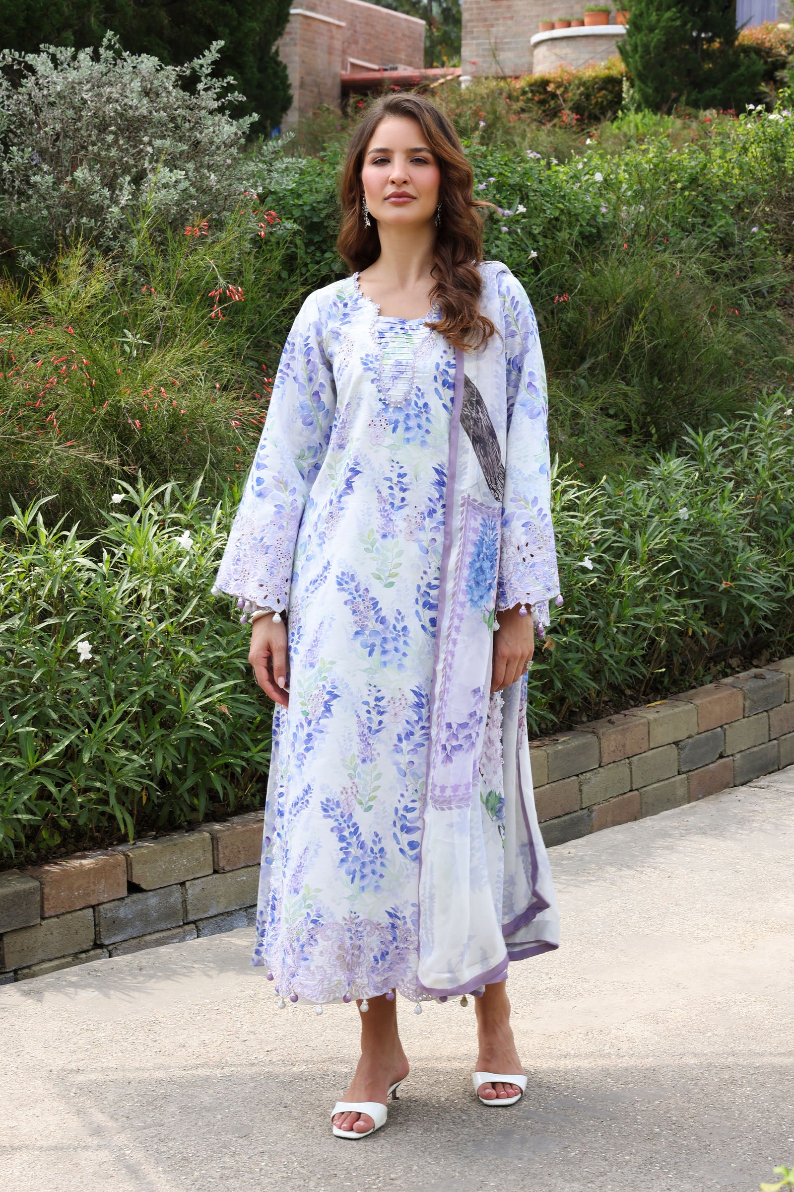 RANG RASIYA | Raaya Printkaari Lawn 2026 - Calista - Aarzu