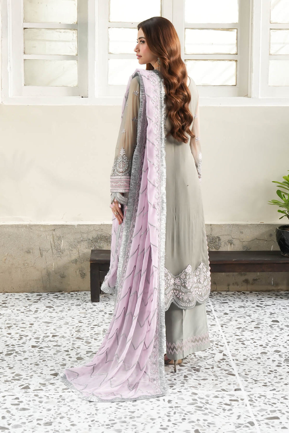 IMROZIA | Noor Jahan Chiffon '24 | Noor I-200 Unstitched