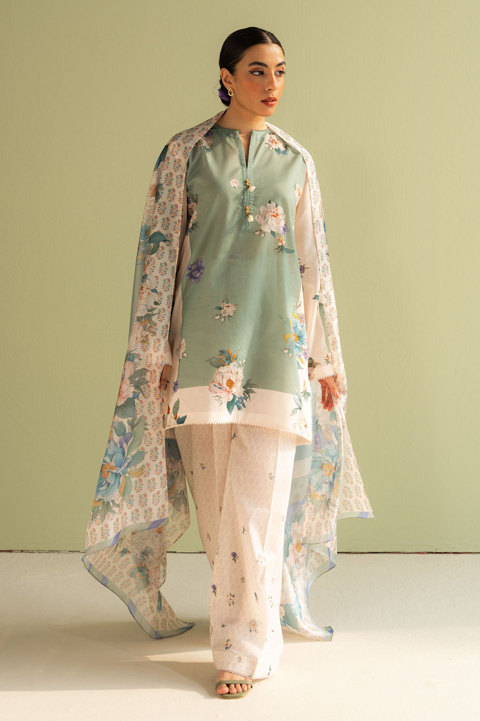 ZARA SHAHJAHAN | COCO Prints 2025 | Sofia-2A Unstitched