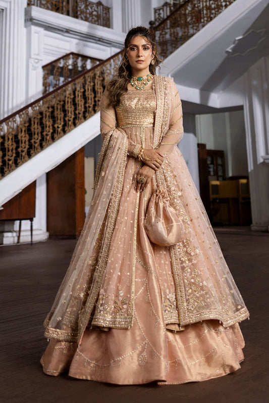 ERUM KHAN | JAHAN IV | Wedding Unstitched 2025 | Pink Dust