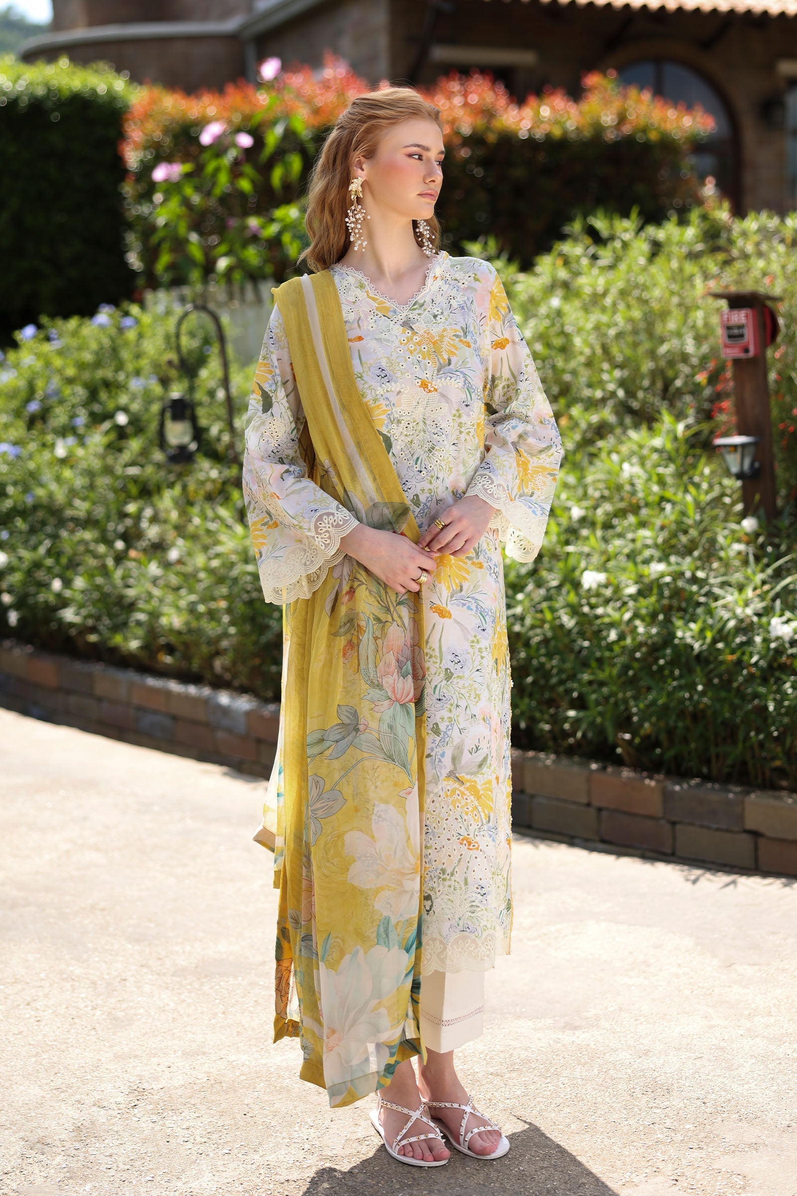 RANG RASIYA | Raaya Printkaari Lawn 2026 - Ivoria - Aarzu
