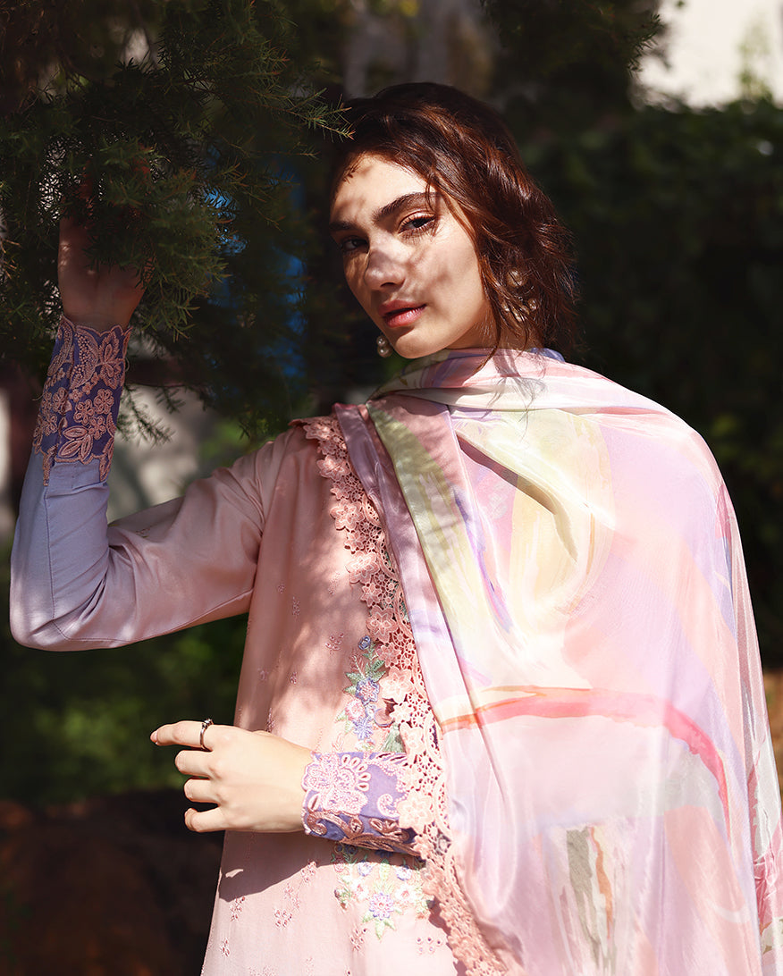MUSHQ | Solace Ombre Lawn 2026 Unstitched - Aarzu