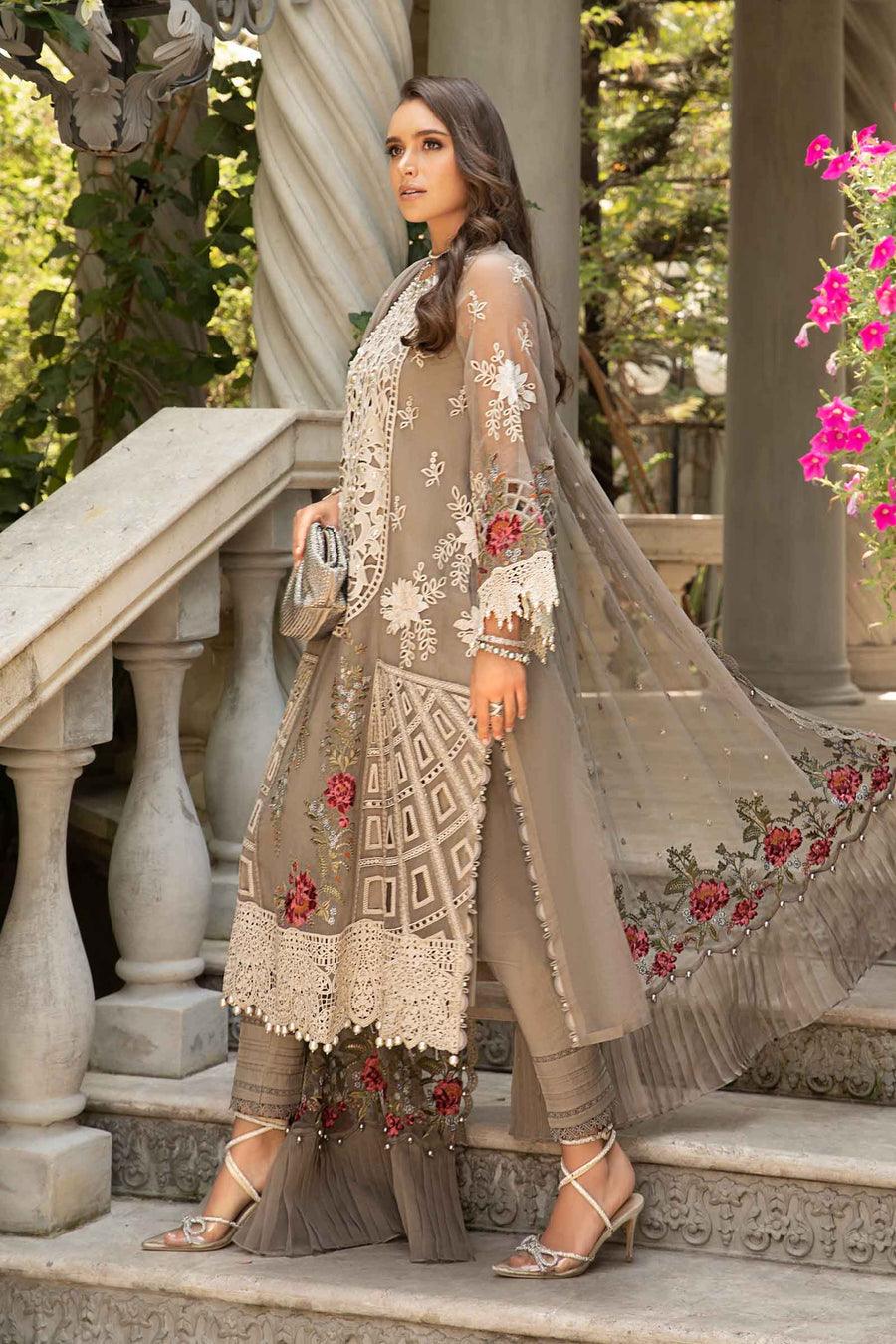 MARIA B | Luxury Eid Lawn 23-01 Unstitched | Aarzu