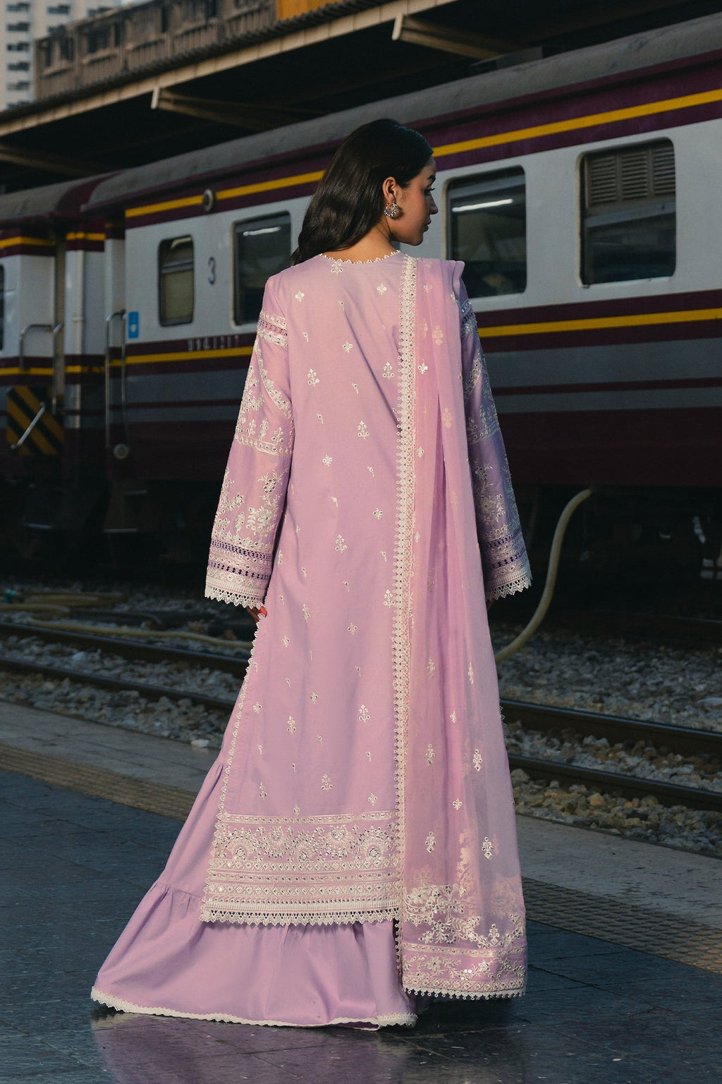 AFROZEH | Mulaqaat 2026 Festive Lawn Unstitched - Aarzu