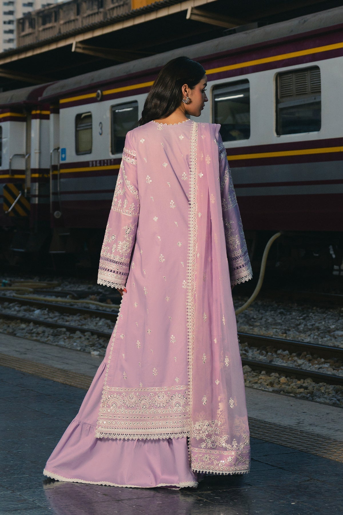 AFROZEH | Mulaqaat 2026 Festive Lawn Unstitched - Aarzu