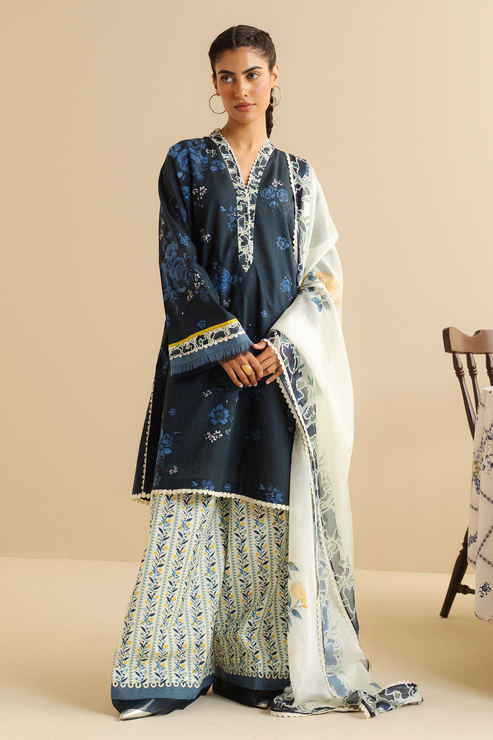 coco prints by zara shahjahan, lawn prints 2025, imported from dubai