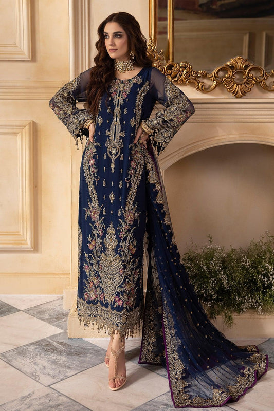 CHARIZMA | Dastan e Jashan | Unstitched Premium Handwork Chiffon | DJW4-01