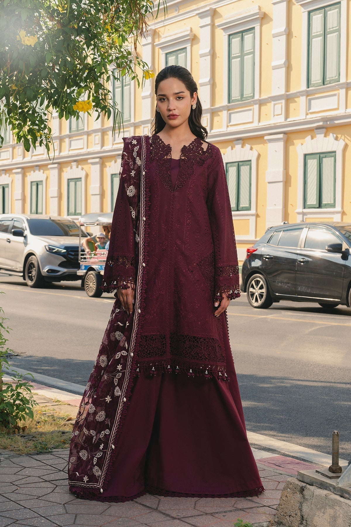 AFROZEH | Mulaqaat 2026 Festive Lawn Unstitched - Aarzu