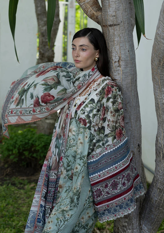 ELAF | Lawn Prints 2026 Unstitched - Aarzu