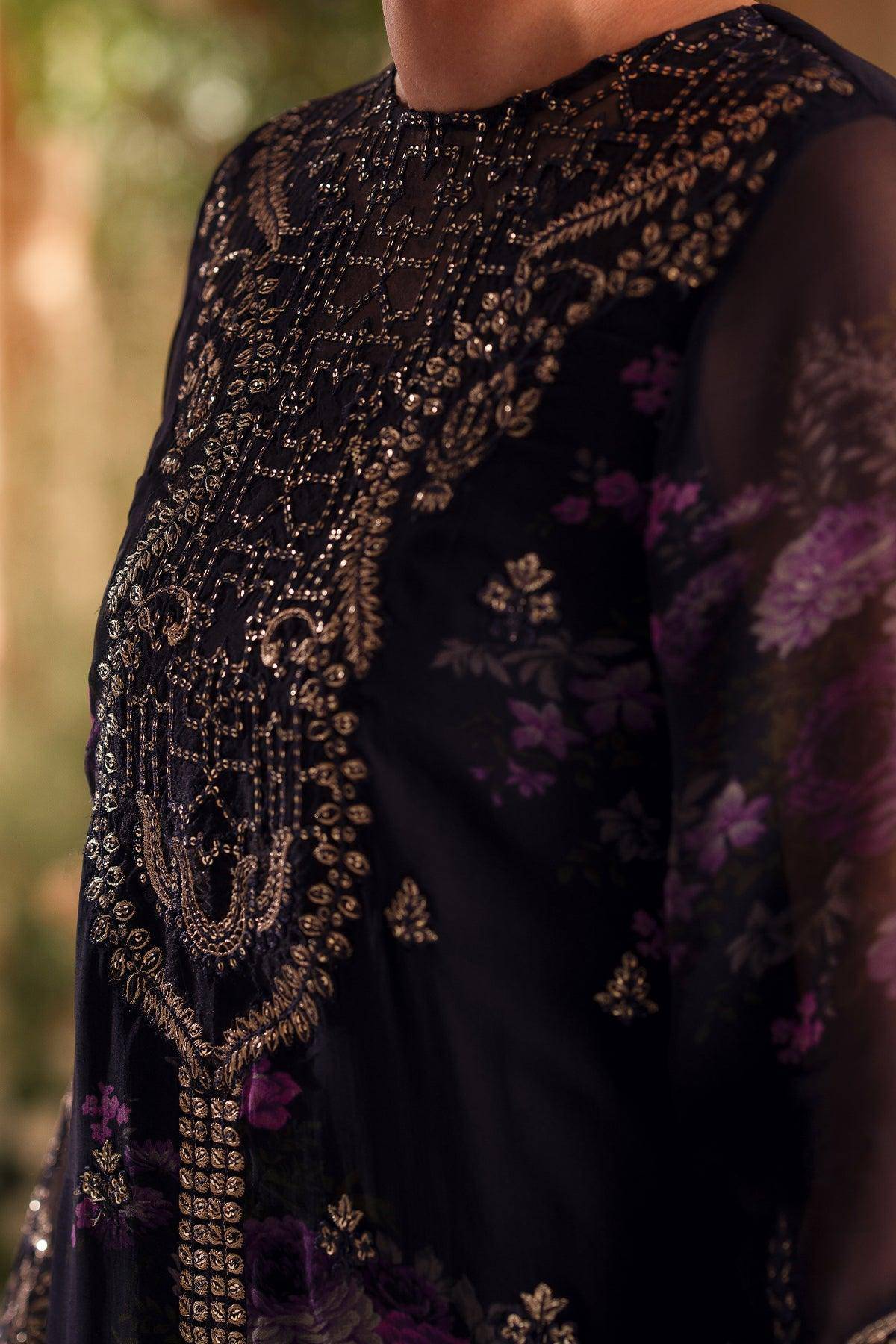 CHARIZMA | Vasal Luxury Chiffon | VSL5-01 Unstitched - Aarzu