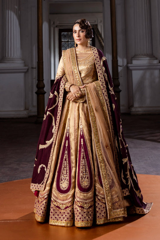 ERUM KHAN | JAHAN IV | Wedding Unstitched 2025 | Plum Spark