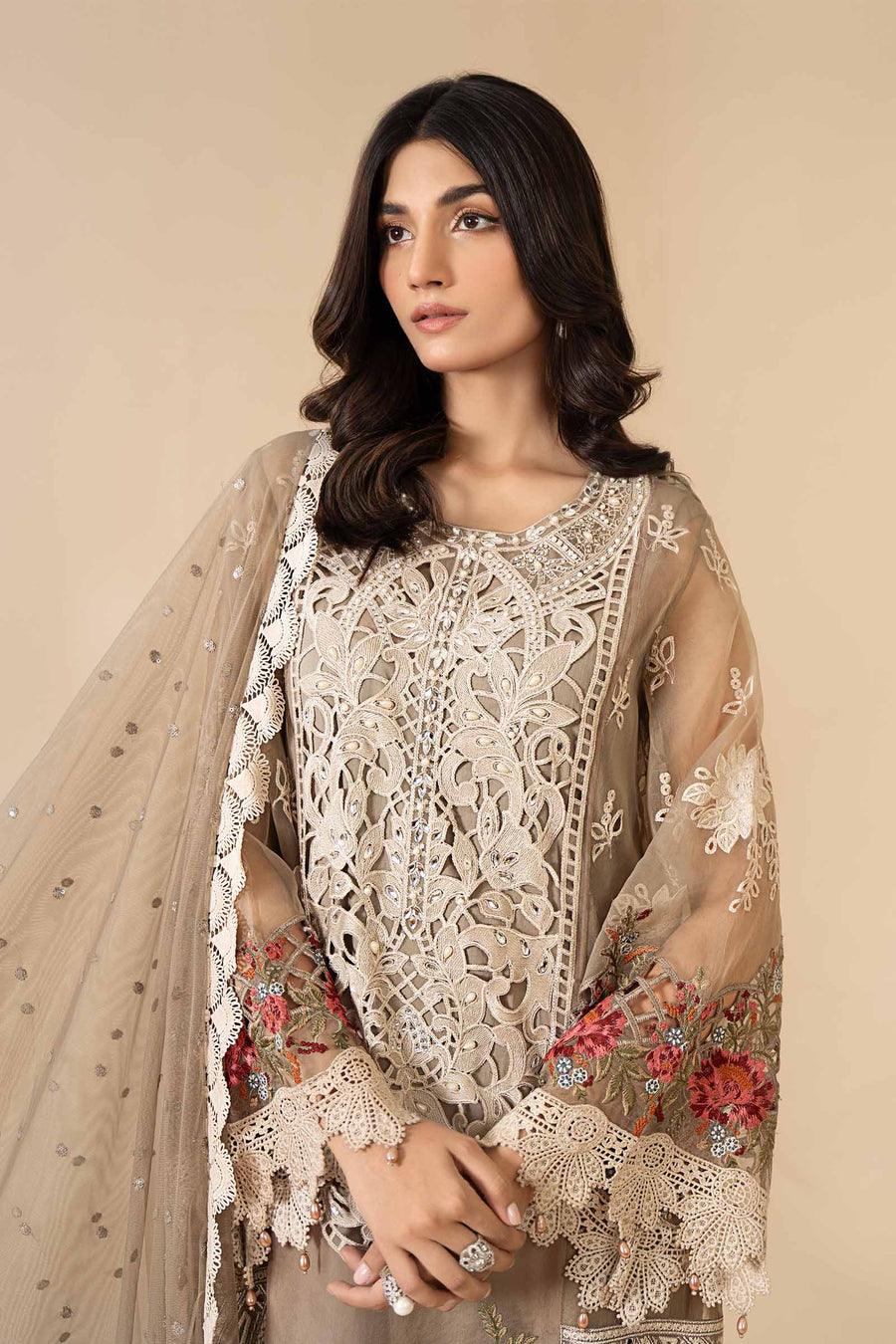 MARIA B | Luxury Eid Lawn 23-01 Unstitched | Aarzu