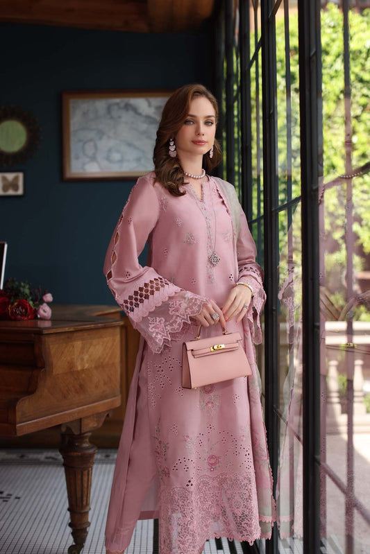 NOOR by Sadia Asad | Eid Luxury Lawn Schiffli Laserkari