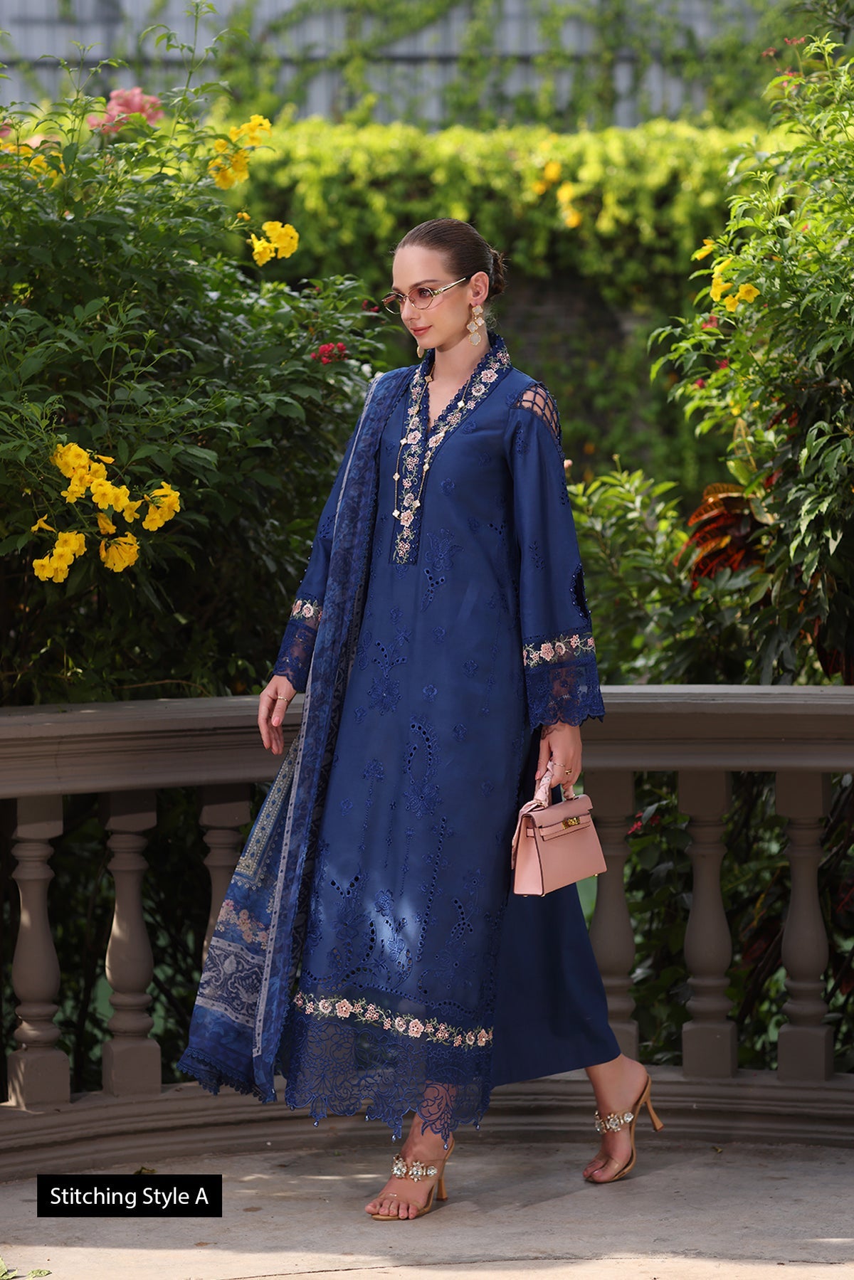 NOOR by Sadia Asad | Eid Luxury Lawn Schiffli Laserkari