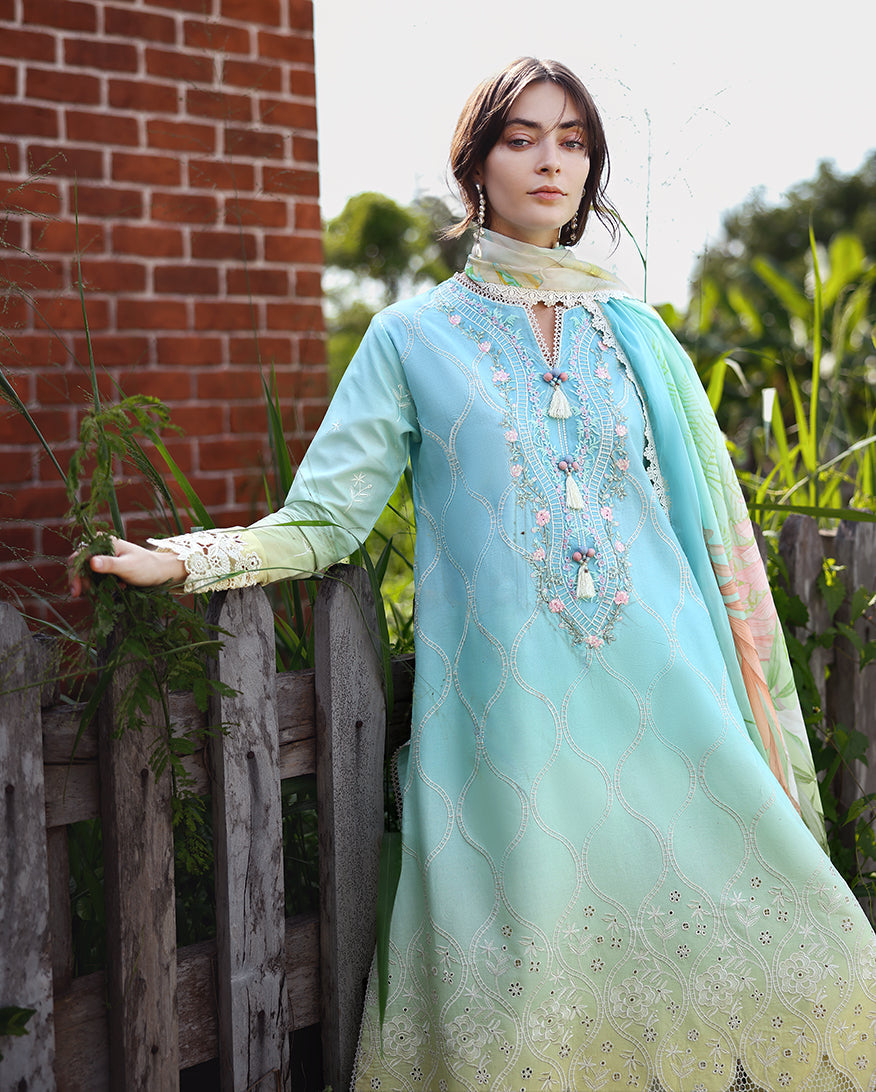 MUSHQ | Solace Ombre Lawn 2026 Unstitched - Aarzu
