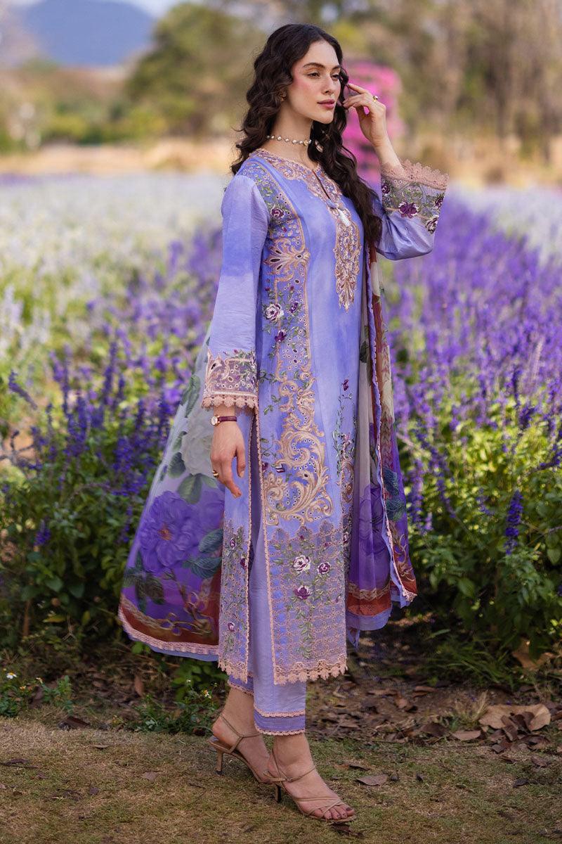 MUSHQ |The Secret Garden, Hemline Spring/Summer Lawn | Purple Emperor