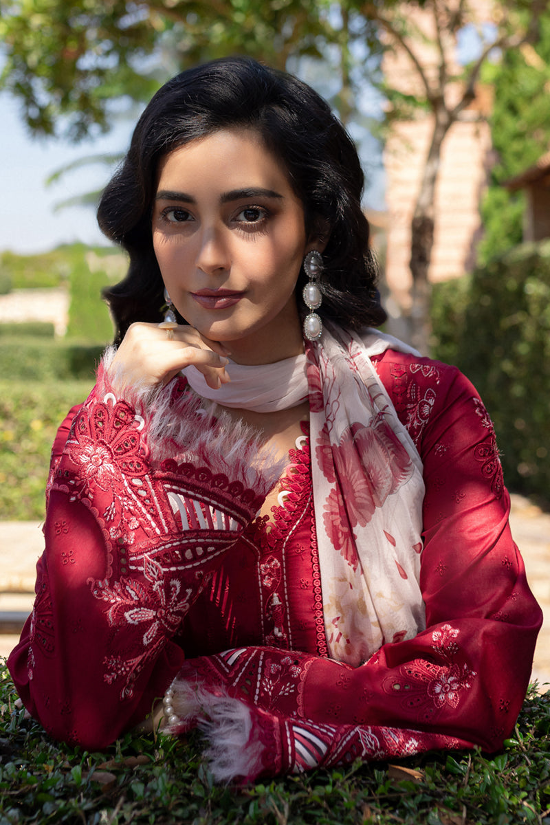 QALAMKAR : QLine Lawn 2025 - Soha-QM-15 Unstitched