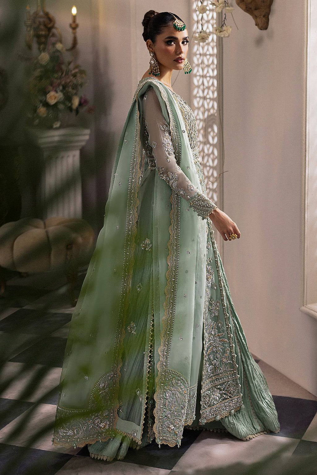 ZAHA | Gossamer Wedding Unstitched 2024 | Seraphina ZC24-03 - Aarzu