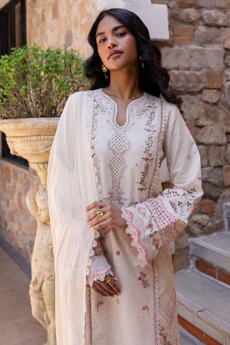 QALAMKAR : QLine Lawn 2025 - Cheri-QM-02 Unstitched