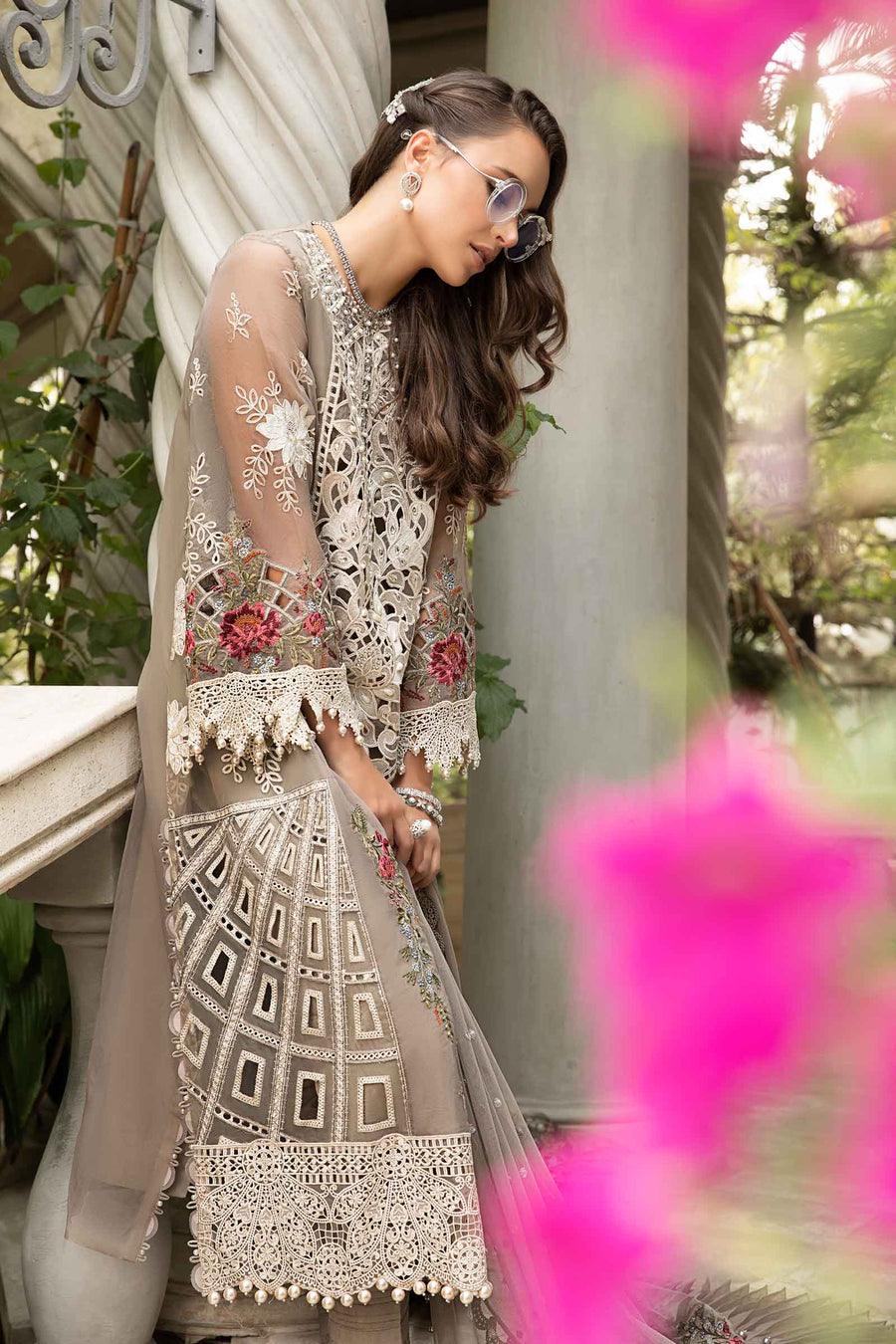 MARIA B | Luxury Eid Lawn 23-01 Unstitched | Aarzu