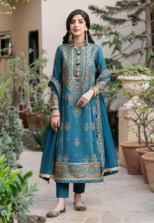 ASIM JOFA | Festive | AJKM-04 Embroidered Silk Unstitched