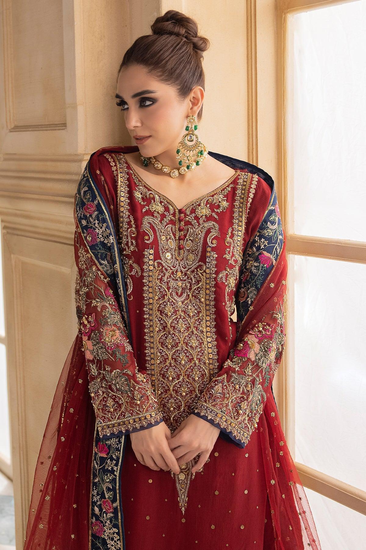 CHARIZMA | Dastan e Jashan | Unstitched Premium Handwork Chiffon | DJW4-02