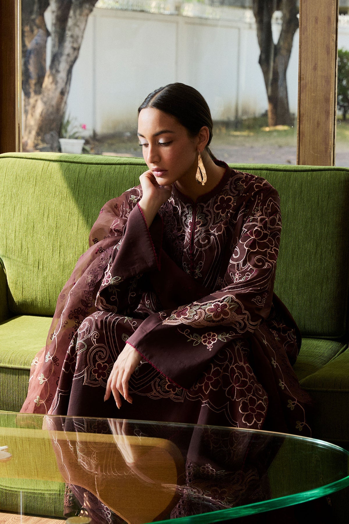 ZARA SHAHJAHAN | Satori Luxury Lawn 2025 - Shizumi-4B Unstitched