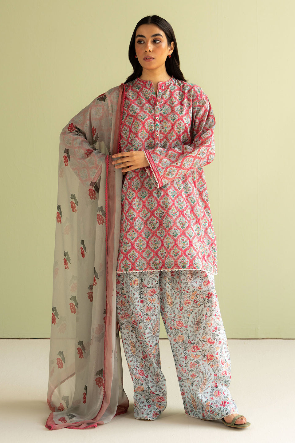 ZARA SHAHJAHAN | COCO Prints 2025 | Amaya-10B Unstitched