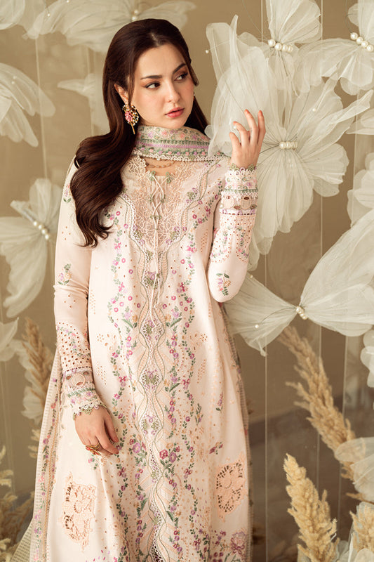 QALAMKAR | Luxury Lawn 2025 | Lily FK-12 Unstitched