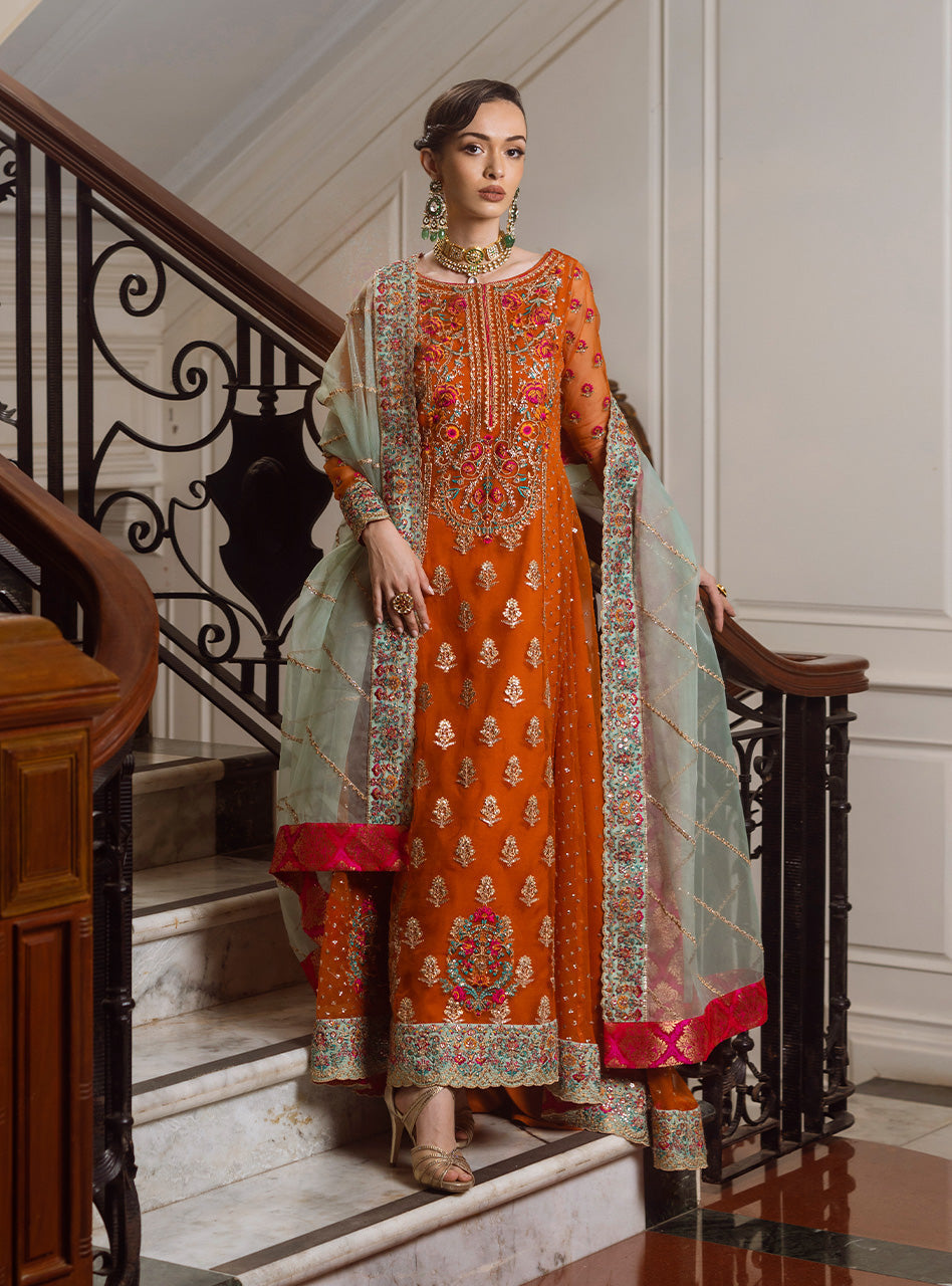 ZAINAB CHOTTANI | Wedding Festive'24 | Ombre - Design 7 Unstitched