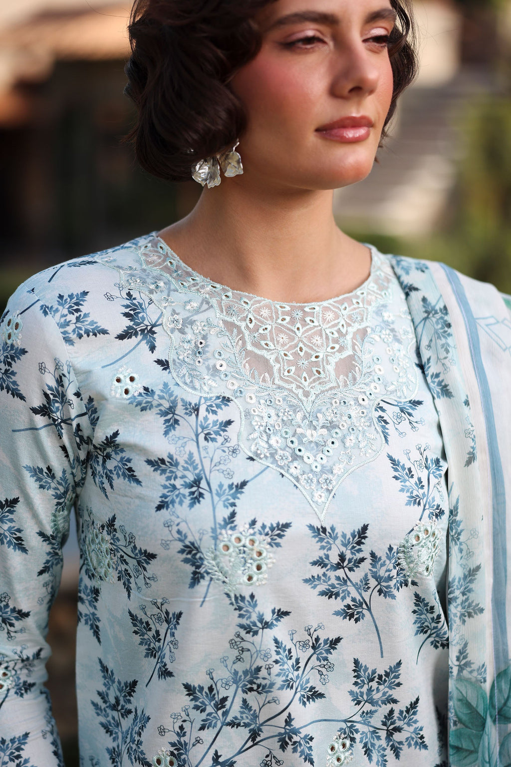 RANG RASIYA | Raaya Printkaari Lawn 2026 - Celeste - Aarzu