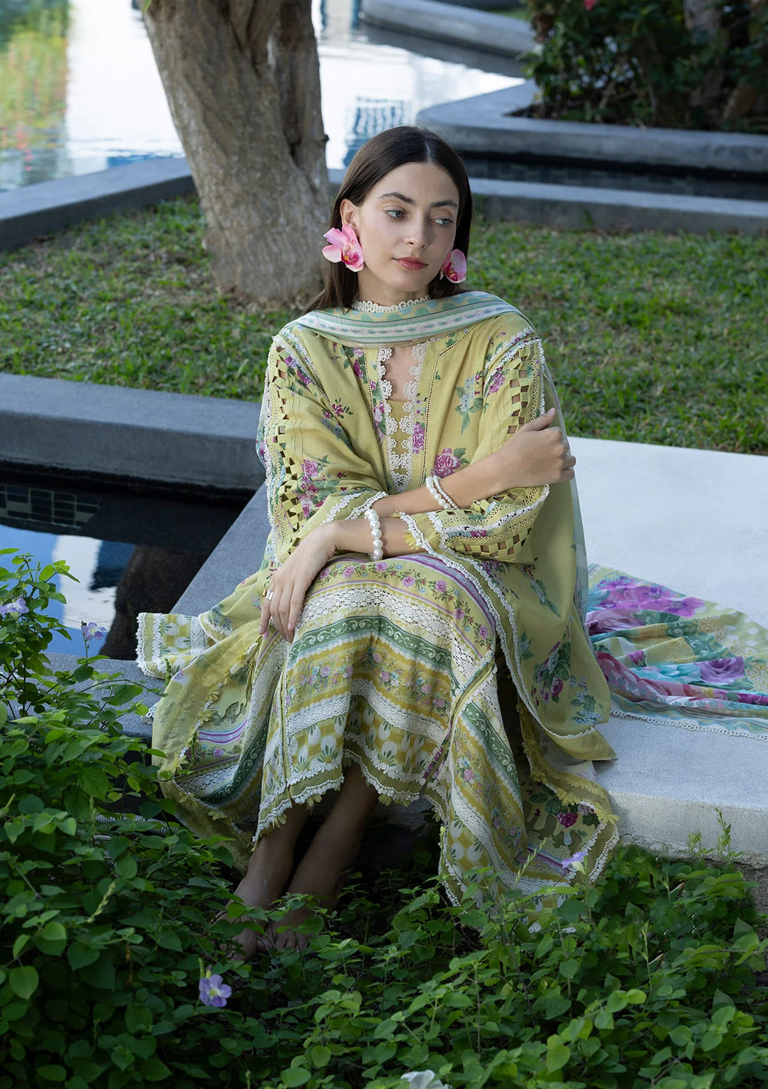 ELAF | Lawn Prints 2026 Unstitched - Aarzu