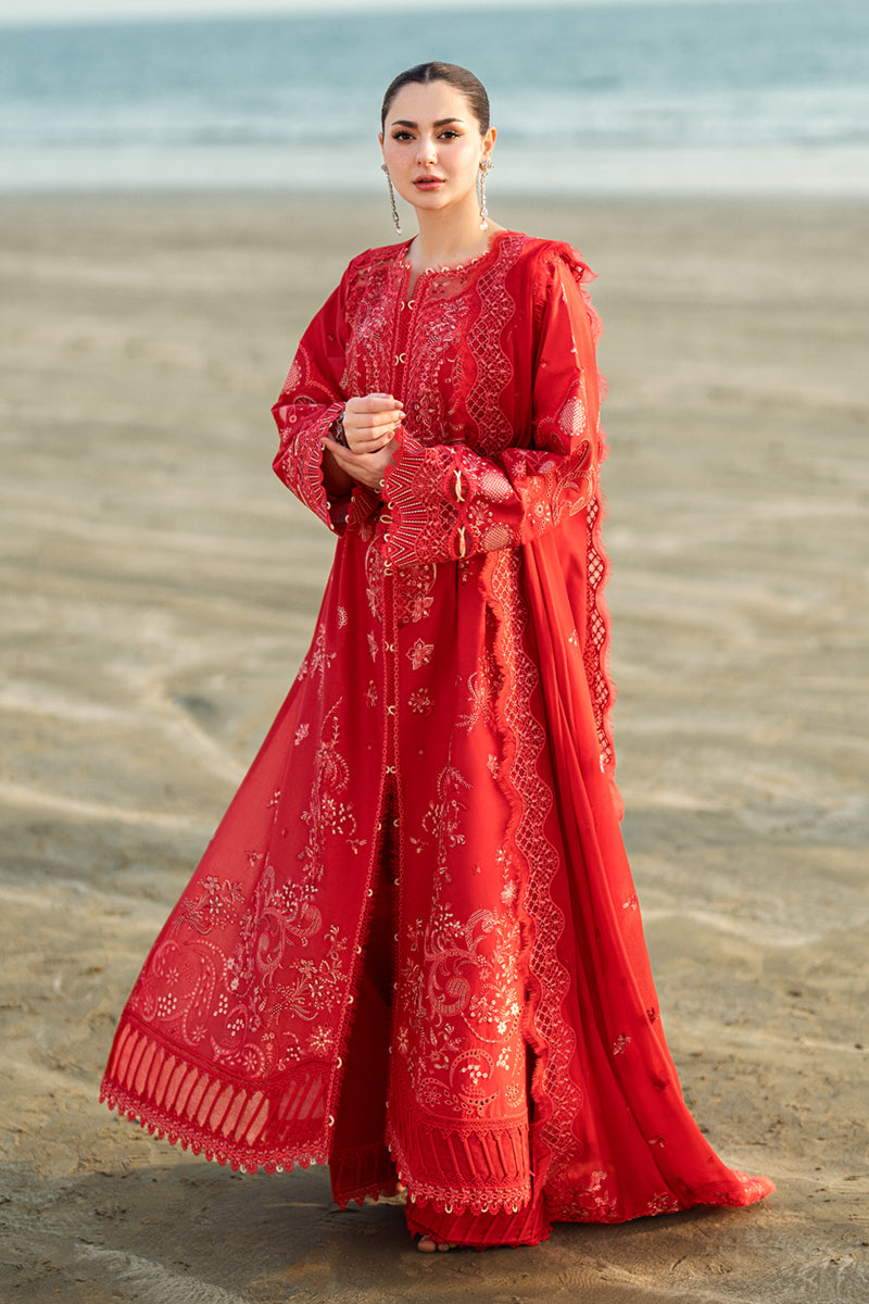 QALAMKAR | Sahil Luxury Lawn 2025 | Bella FK-07 Unstitched