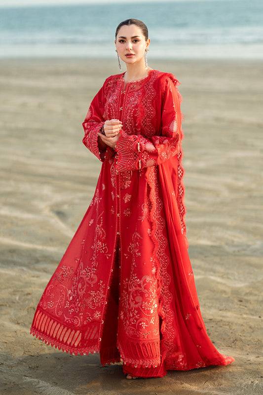 QALAMKAR | Sahil Luxury Lawn 2025 | Bella FK-07 Unstitched