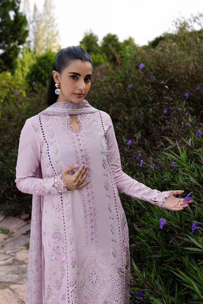 QALAMKAR : QLine Lawn 2025 - Cecilia-QM-05 Unstitched