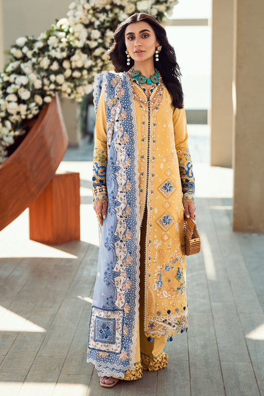 QALAMKAR | Sahil Luxury Lawn 2025 | Natalie FK-06 Unstitched