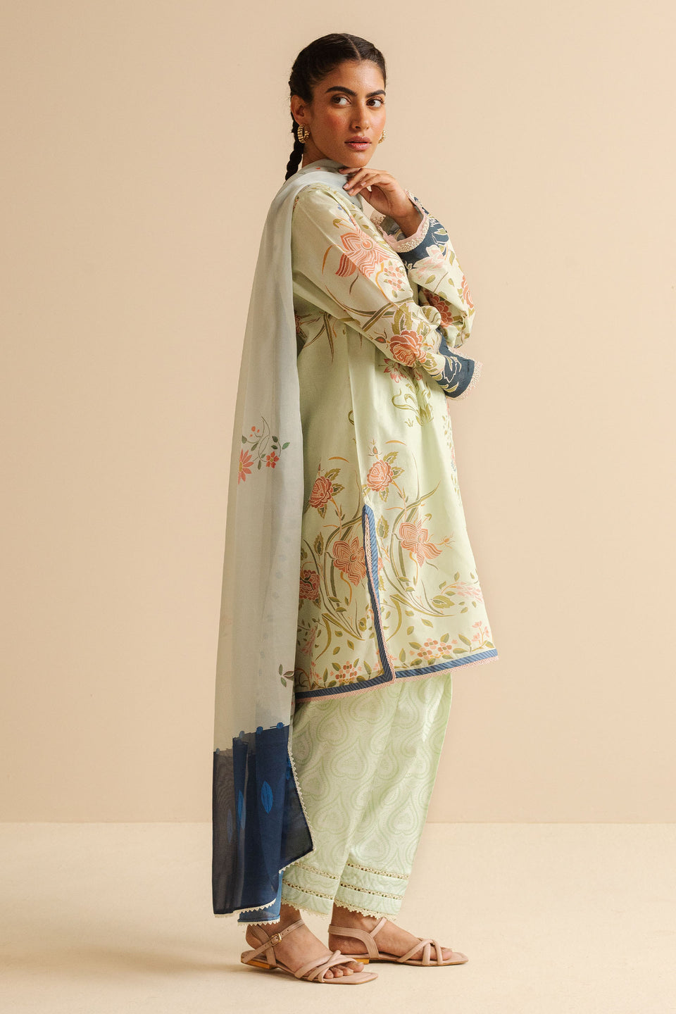 coco prints by zara shahjahan, lawn prints 2025, imported from dubai
