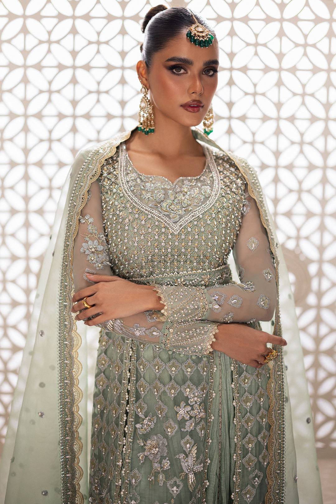 ZAHA | Gossamer Wedding Unstitched 2024 | Seraphina ZC24-03 - Aarzu