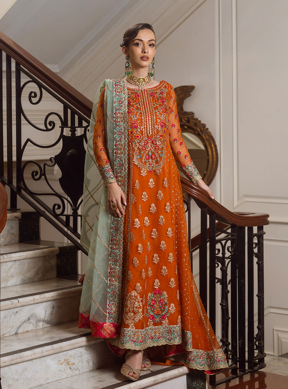 ZAINAB CHOTTANI | Wedding Festive'24 | Ombre - Design 7 Unstitched