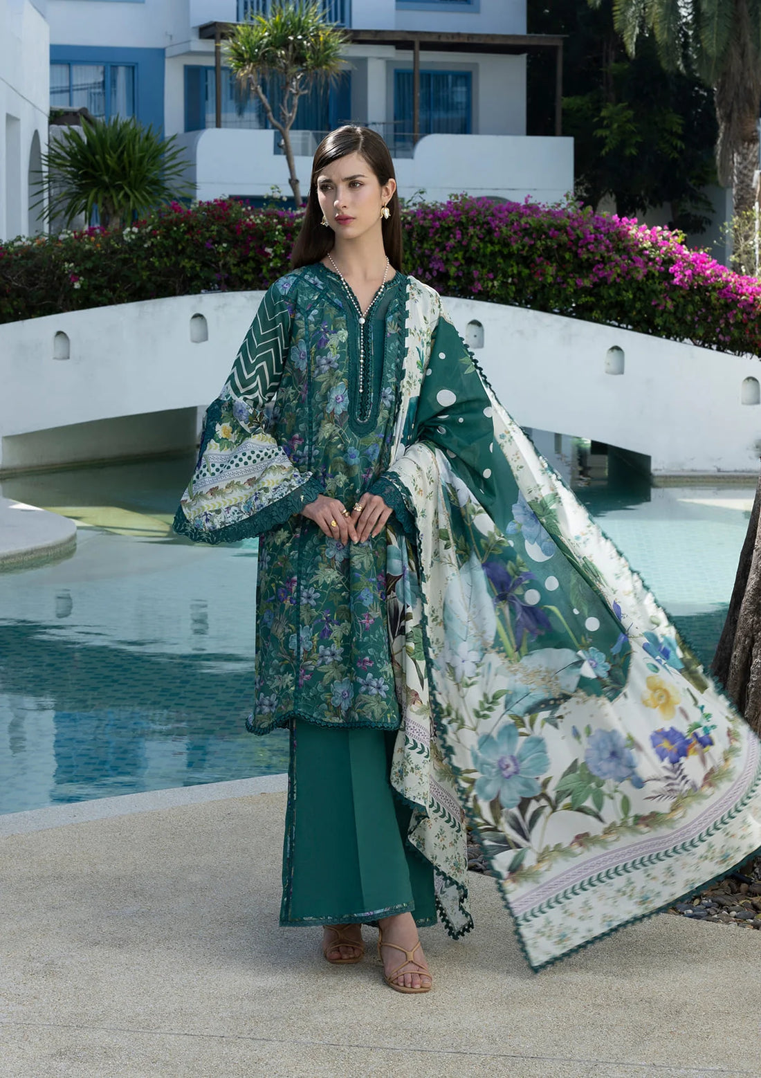 ELAF | Lawn Prints 2026 Unstitched - Aarzu