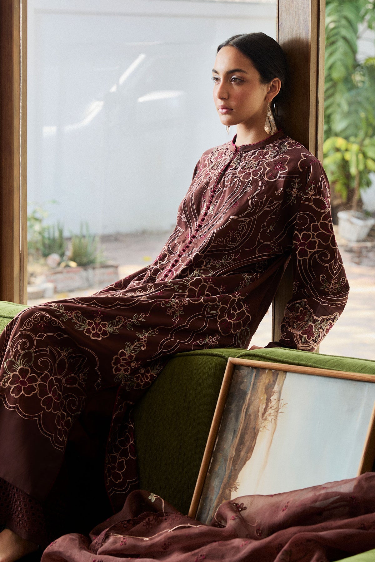 ZARA SHAHJAHAN | Satori Luxury Lawn 2025 - Shizumi-4B Unstitched