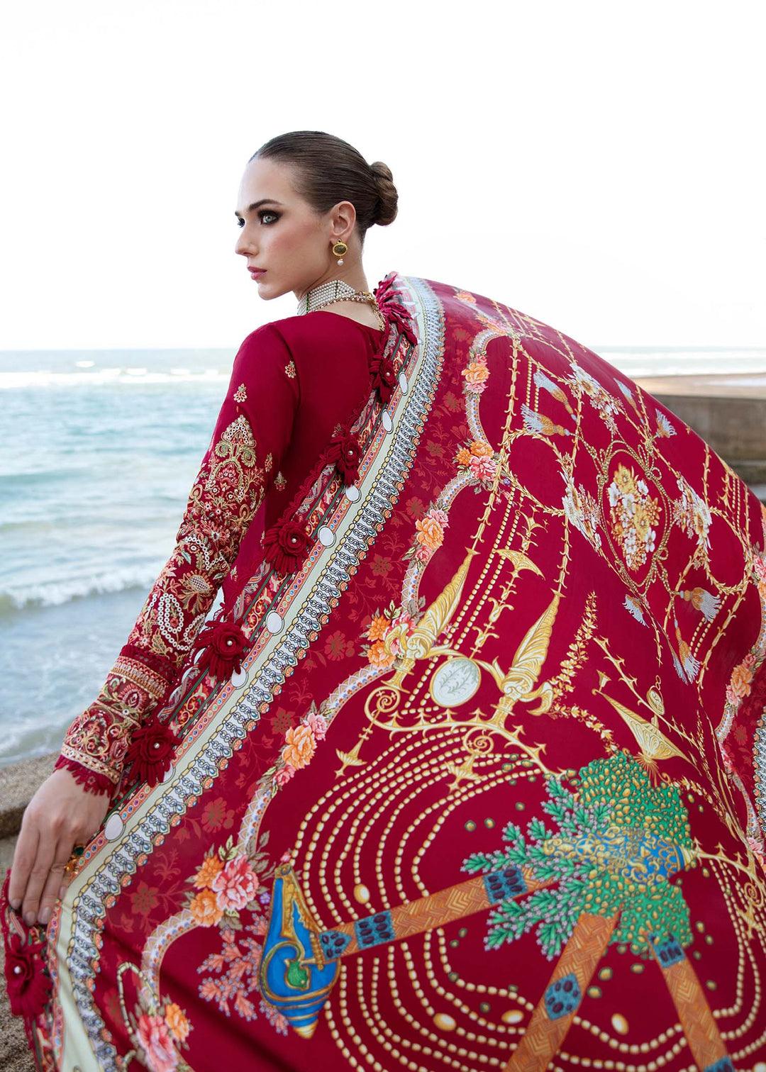 KANWAL MALIK | Sareen | Luxury Lawn'24 | Rose