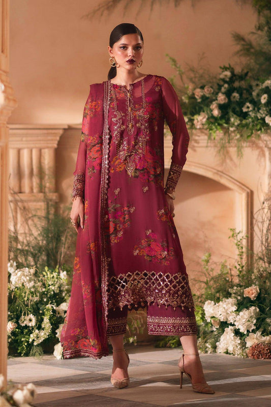 charizma vasal luxury chiffon original pakistani suit