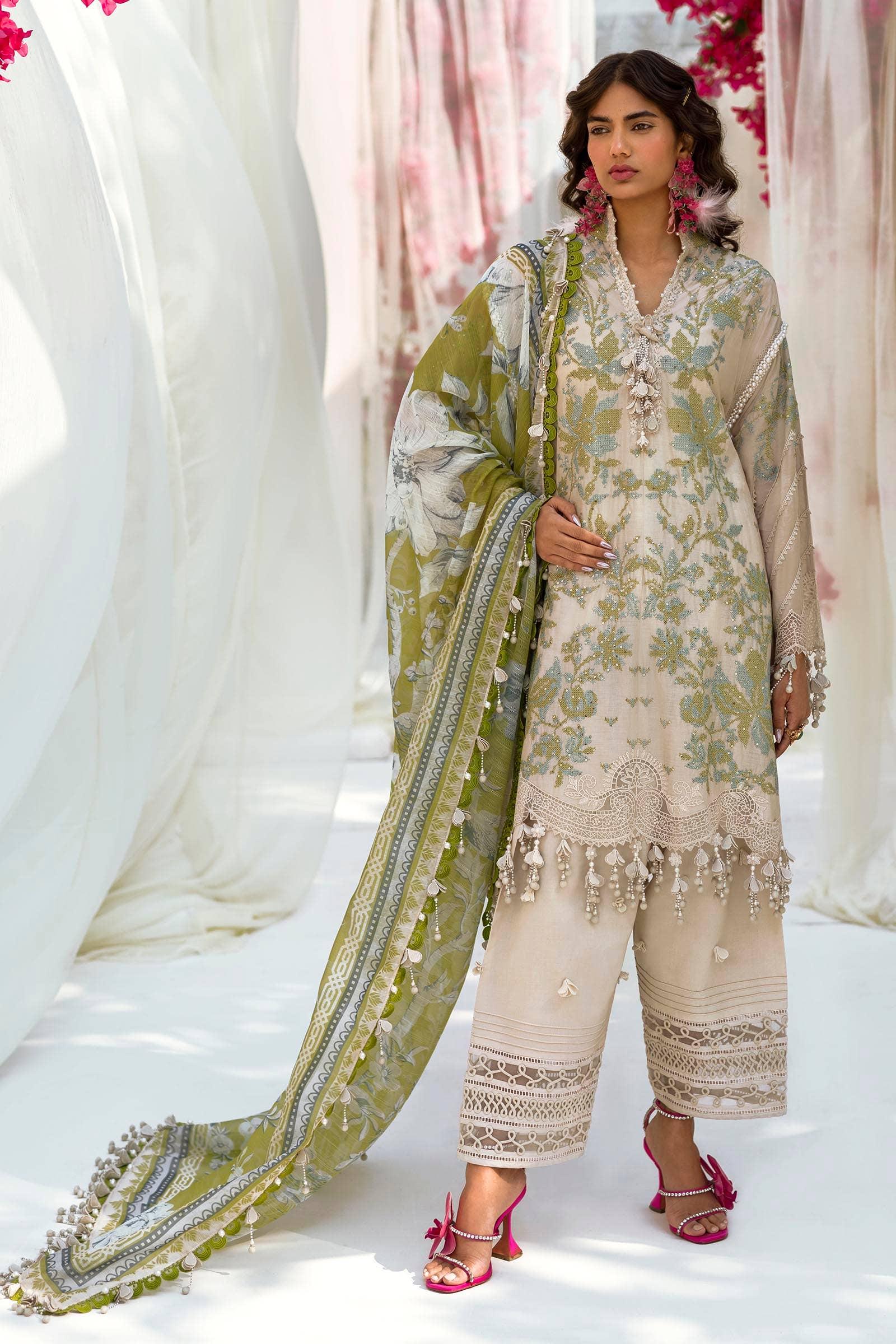 Sana Safinaz | Luxury Lawn'24 | Aarzu