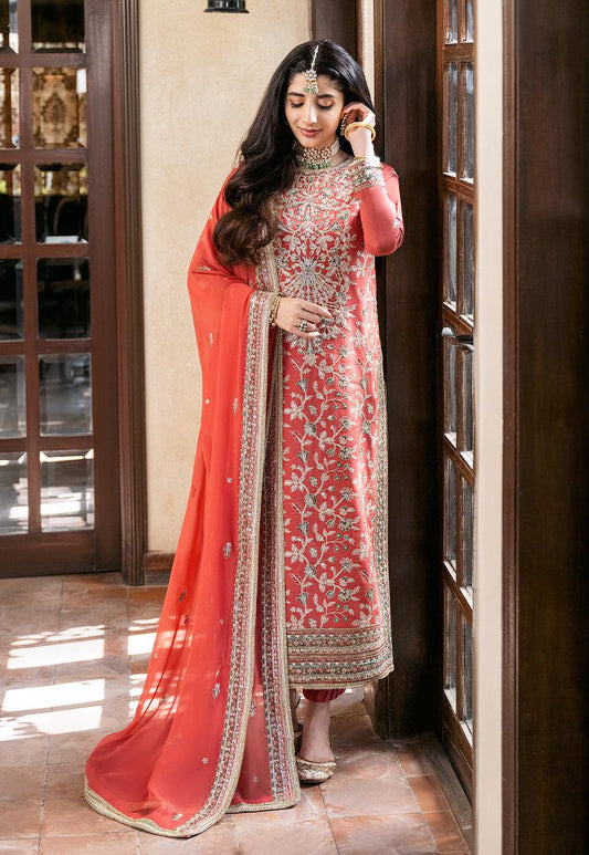 ASIM JOFA | Festive | AJKM-12 Embroidered Silk Unstitched