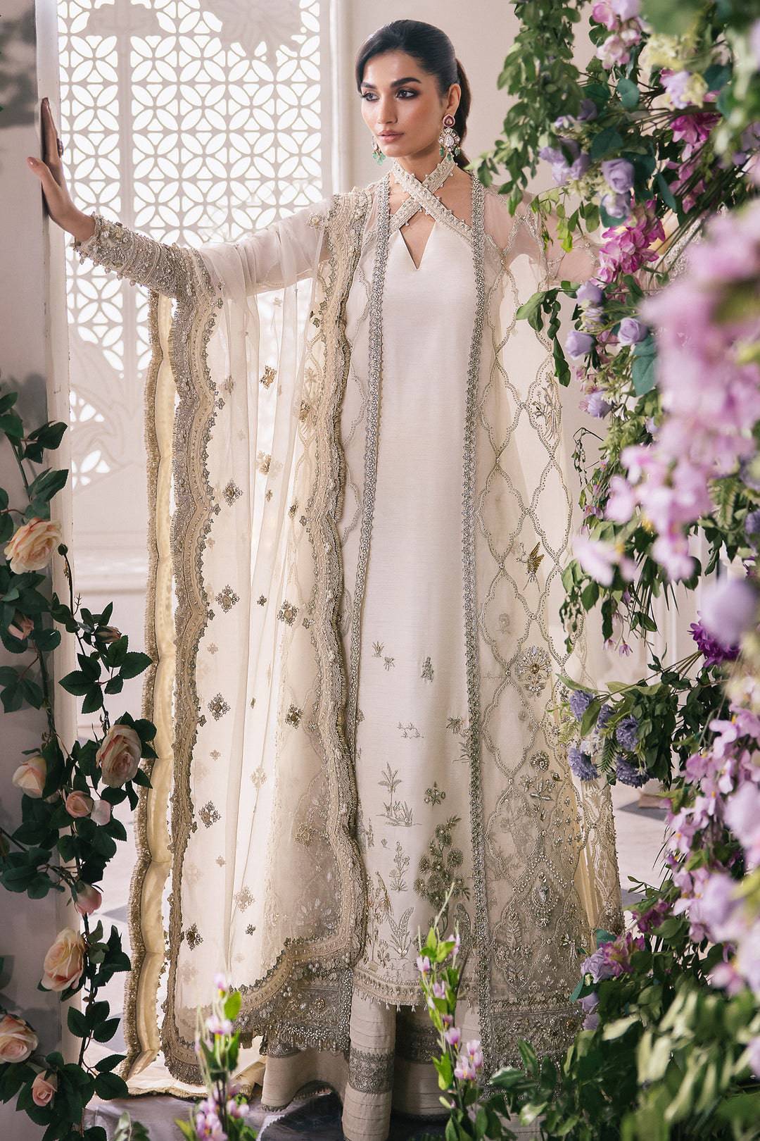 ZAHA | Gossamer Wedding Unstitched 2024 | Leiyn ZC24-02 - Aarzu